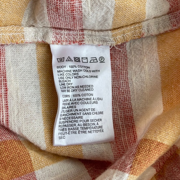 URBAN OUTFITTERS Liz Plaid Button Front Midi Dress - Picture 9 of 10